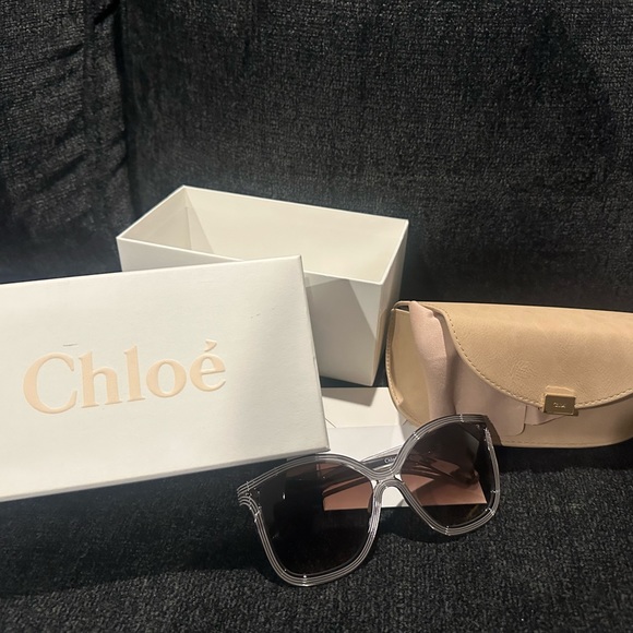 CHLOE Sunglasses. Never been used. Ombré - Picture 1 of 6